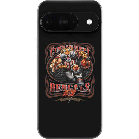 Liquid Blue NFL Cincinnati Bengals Running Back Google Pixel 9 Skin